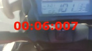 разгон Honda NC 700XD до 100кмч