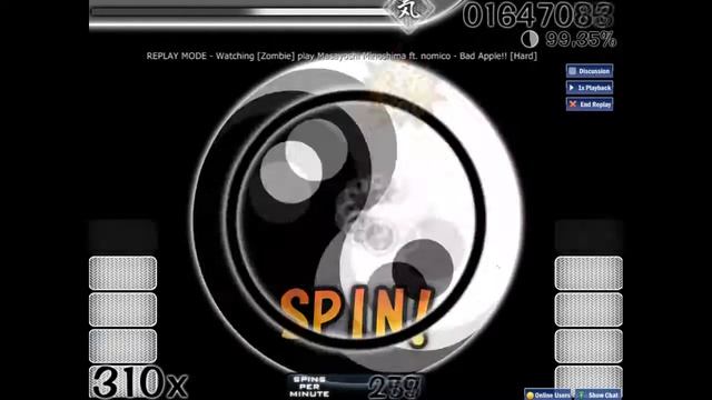 Osu! - Bad Apple ~ Hard