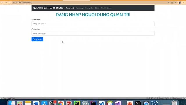 Flask Login - Tùy chỉnh trang chủ admin và thực hiện chức năng đăng nhập cho admin смотреть онлайн