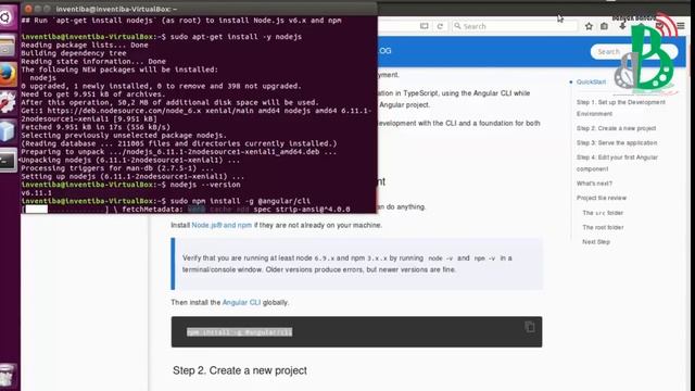 Angular 4 - Install Angular 4 For Ubuntu смотреть онлайн