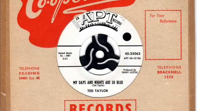 Ted Taylor My days and nights are so blue смотреть онлайн