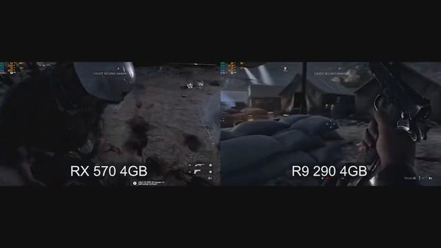 Battlefield 5 - R9 290 4gb vs Rx570 4 gb in late 2021!!! смотреть онлайн