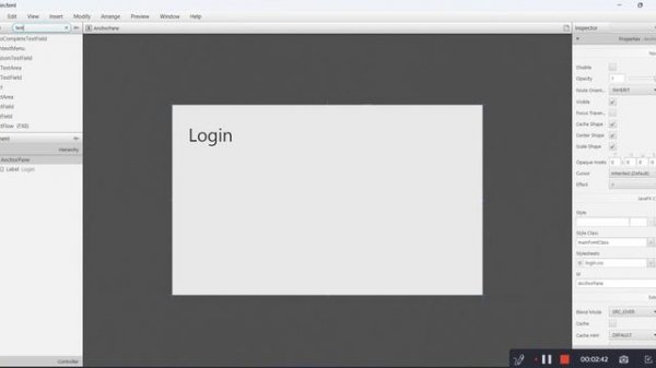 Comment faire un login avec Java FX