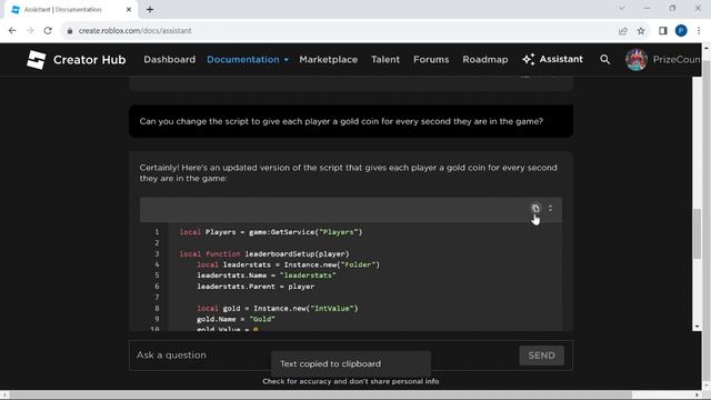 Help with Roblox Building and Scripting, visit PrizeCP Roblox or ask Roblox Assistant AI for help! смотреть онлайн
