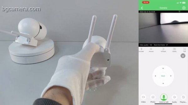 365 CAM 1080P Smart WiFi Camera System Wireless Monitor Camera 360°Rotatable Night Vision