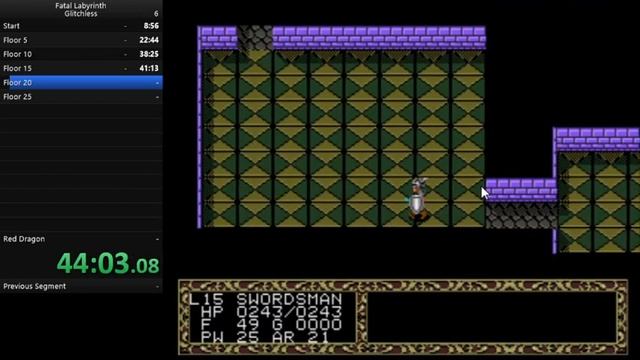Fatal Labyrinth Any% Glitchless in 1:25:58 смотреть онлайн
