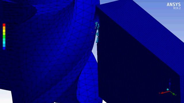 Ansys Explicit Dynamics milling. Встречное фрезерование смотреть онлайн