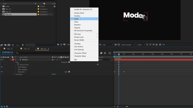 5 Title Text Animation in After Effects - After Effects Tutorial смотреть онлайн
