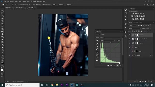 Film Cinematic Color Grading in photoshop | Photoshop Tutorial смотреть онлайн