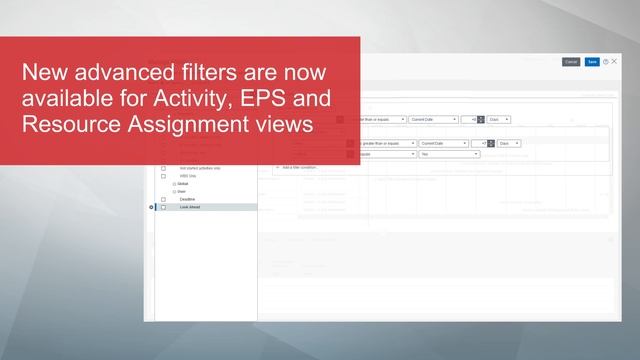 Primavera P6 16.2 - Features Snapshot смотреть онлайн