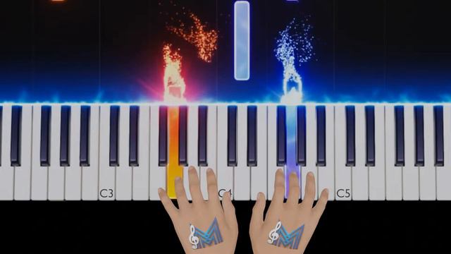 Easy Piano Tutorial: Amazing Grace смотреть онлайн