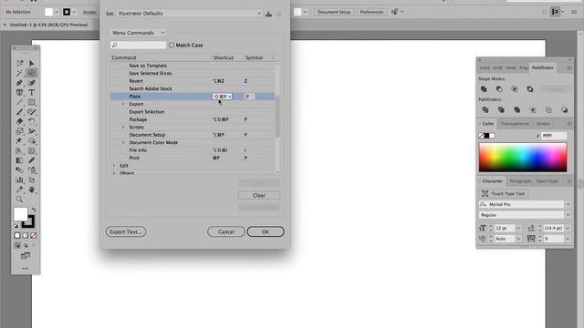 How to Change Keyboard Shortcuts in Illustrator смотреть онлайн