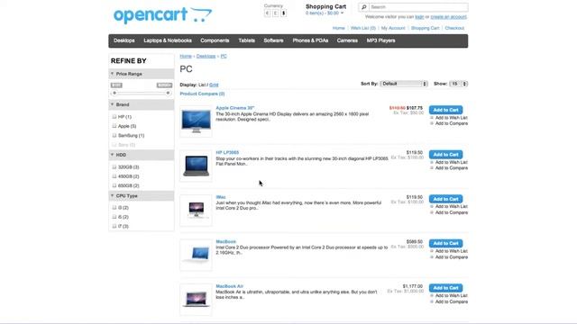 OpenCart Module - Advanced Products Filters Module - iFilters смотреть онлайн
