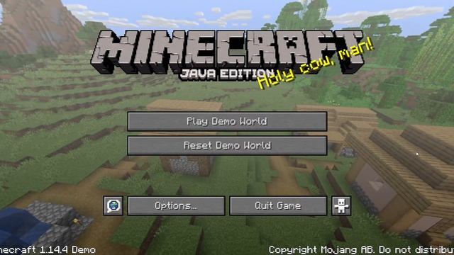Minecraft: Java Edition - Main Menu смотреть онлайн