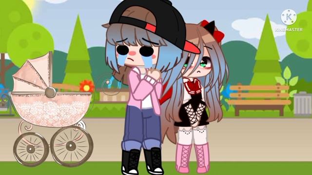 Ребёнок в коляске меме [ Gacha club] смотреть онлайн