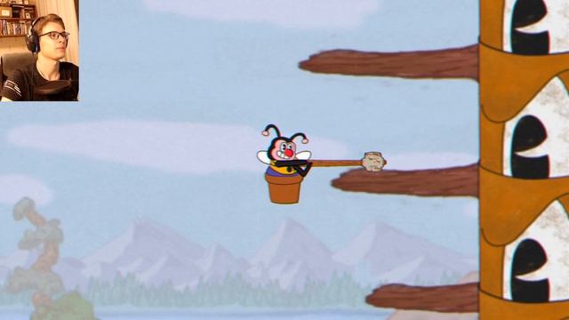 Getting Over It в стилистике Cuphead (Но хуже)