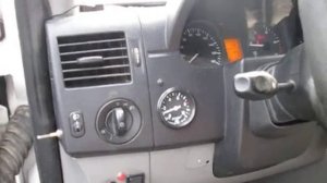 Установка датчика давления масла на мерседес спринтер с 611, 646, 651 мотором