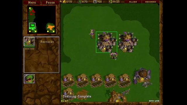 Warcraft 2 - "3v3 arena.pud" смотреть онлайн