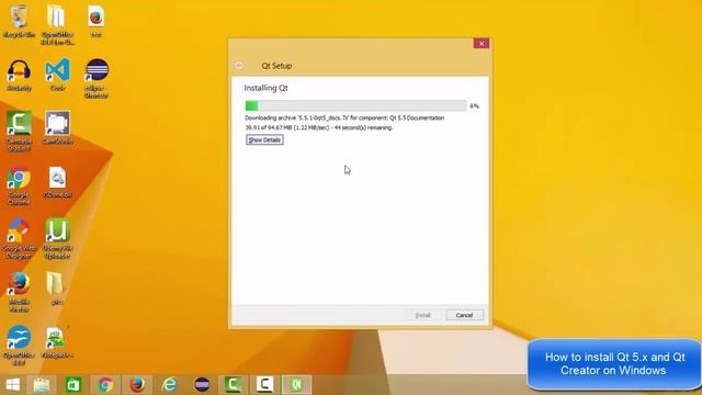 How to Install Qt Creator IDE on Windows 8.1 / Windows 10 (Open Source Version) смотреть онлайн