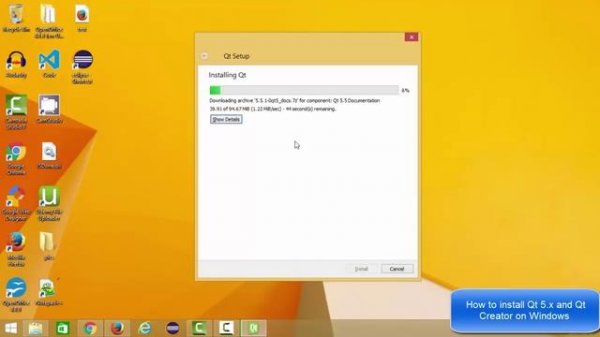 How to Install Qt Creator IDE on Windows 8.1 / Windows 10 (Open Source Version)