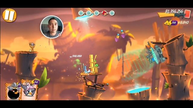 The Primitive Adventure Level 8 & Tower of Fortune Express Ticket | Angry Birds 2 смотреть онлайн