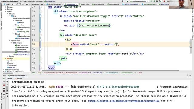 Part 1- Spring Security 6 - InMemoryAuthentication смотреть онлайн
