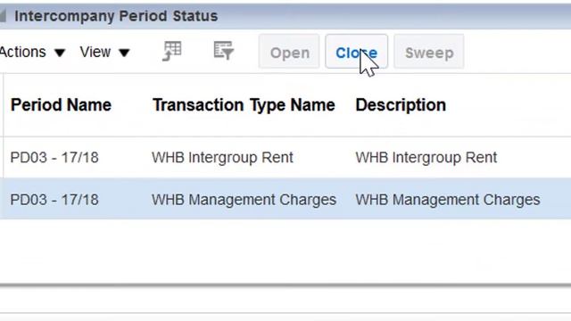 Open and Close Intercompany Periods with Narration смотреть онлайн