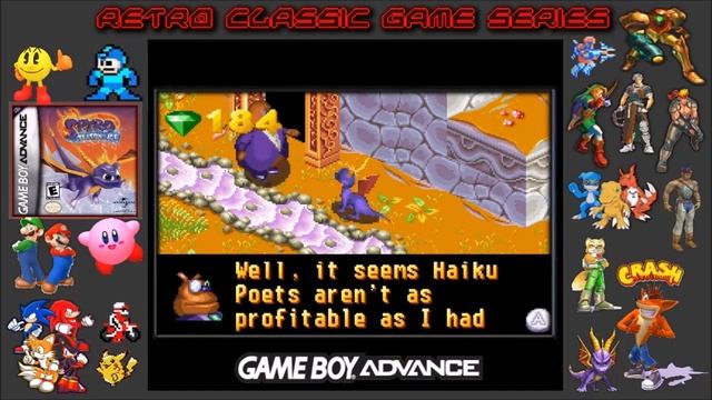 Retro Classic Game #78 | Spyro: Season Of Ice [Game Boy Advance 2001] смотреть онлайн