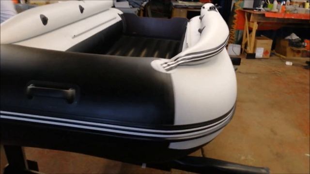 Лодка ПВХ Риф Reef 335 F НДНД с фальшбортом смотреть онлайн