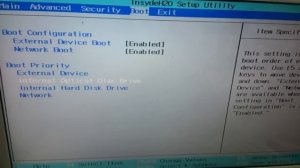 configuracion BIOS sony  vaio