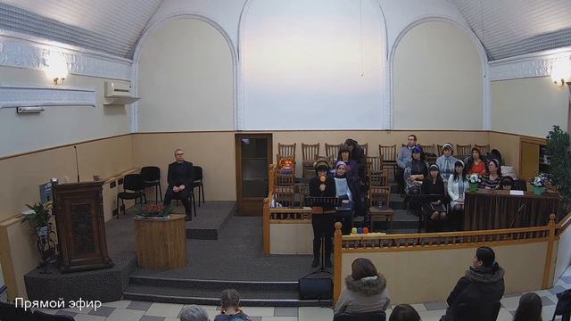 Предрождественское служение 20.12 смотреть онлайн