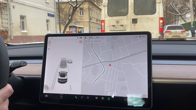 Tesla Model 3 в каршеринге Делимобиль в Москве (в поминутной аренде). Первый раз сел за руль смотреть онлайн