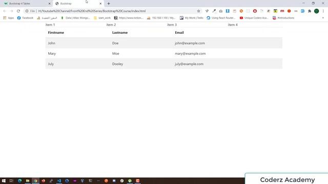 ( دورة كاملة لتدريبك لسوق العمل فى مجال الويب ) Bootstrap 4 Tutorial [ One Video ] смотреть онлайн