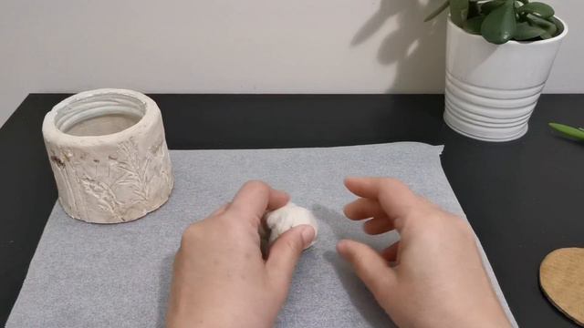 Decorative "Poterry" Jar DIY Craft Idea - Air Dry Clay Tutorial смотреть онлайн