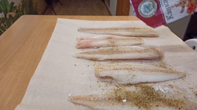 Минтай в духовке смотреть онлайн