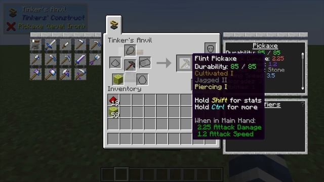 Tinkers Construct: Remove Modifiers/Upgrades from tools смотреть онлайн