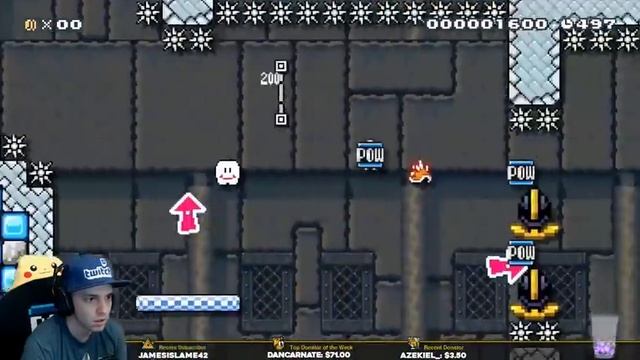 Getting Bodied By Kaizos: 0.21% Clear Rate! Mario Maker смотреть онлайн