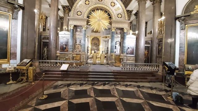 Всенощное бдение в Казанском кафедральном соборе накануне Недели 27-ой по Пятидесятнице смотреть онлайн