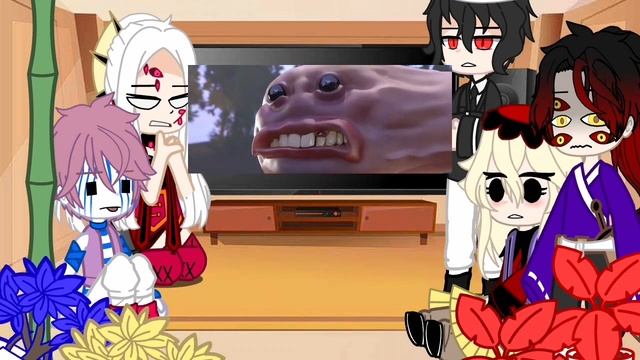 uppermoons + muzan react to stuff (1/?) // Gacha club смотреть онлайн