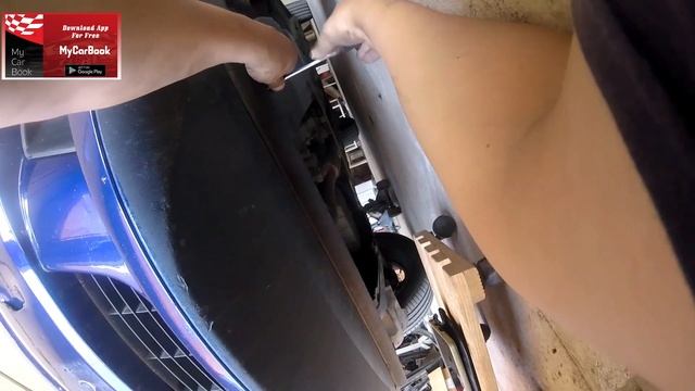 Fiat Bravo 2007 — 2014 front bumper removal смотреть онлайн