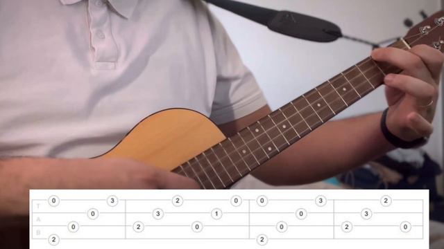 Nothing else matters ukulele easy with TAB смотреть онлайн