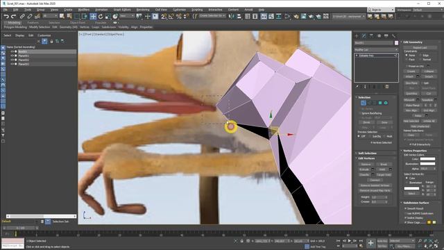Уроки по 3Ds Max | Моделируем белку из Ледникового периода | Часть 1 смотреть онлайн