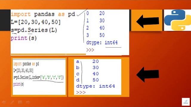 Python Pandas Series Creation #1 | Informatics Practices | EduBharat смотреть онлайн