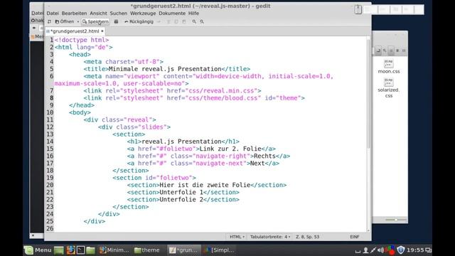 reveal.js - Theme wechseln смотреть онлайн