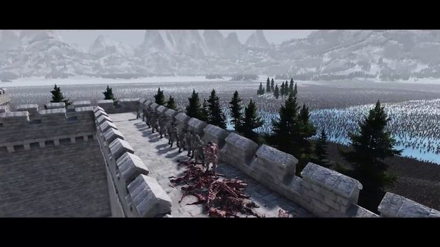 8,000,000 EVIL ARMY ATTACKING WINTERFELL - Epic Battle Simulator 2 - UEBS 2