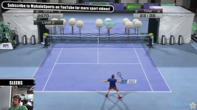 Virtua Tennis 4 Walkthrough - World Tour: Clay Shooting - Level 2 смотреть онлайн