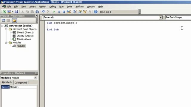 Microsoft Excel Short VBA Code #16.1 | How to Use For Each Loop Wisely | Delete All Shapes | смотреть онлайн