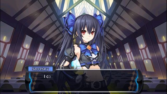 Hyperdevotion Noire: Goddess Black Heart - Final Event Secretary