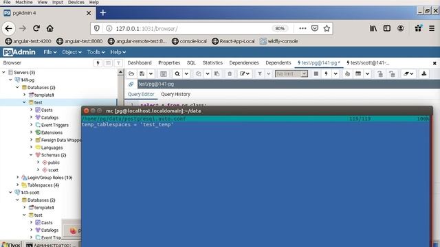 13. postgreSQL - grant create on tablespace смотреть онлайн