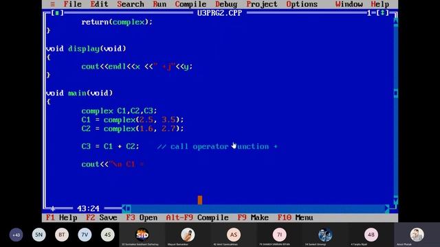 OOP Lecture 18 Binary Operator overloading part I смотреть онлайн